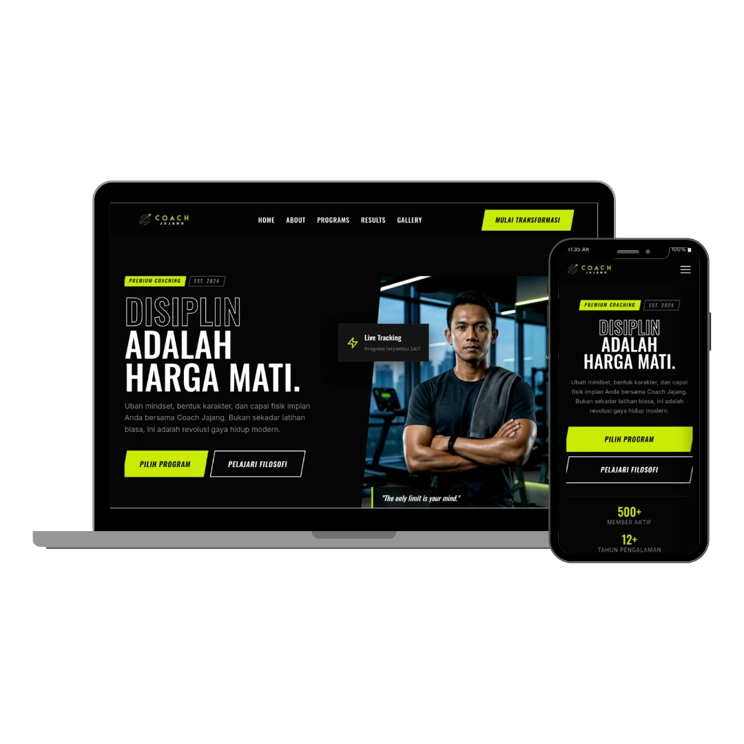 PERSONAL TRAINER COACH JAJANG